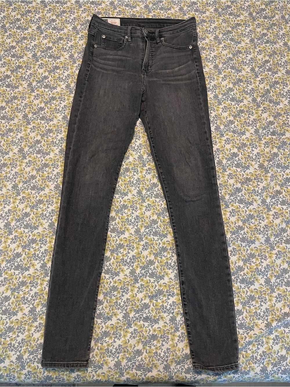 GAP High Rise Charcoal Skinny Jeans 28T